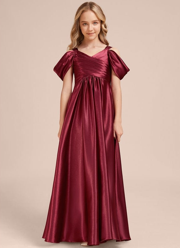 Robe De Soirée Trapèze Longue - gallery 1