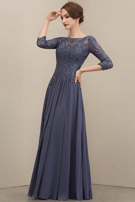 Robe de Soirée Sérénité Océanique - gallery 1
