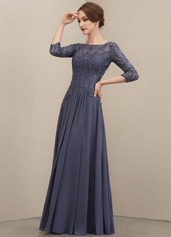 Robe de Soirée Sérénité Océanique - gallery 1