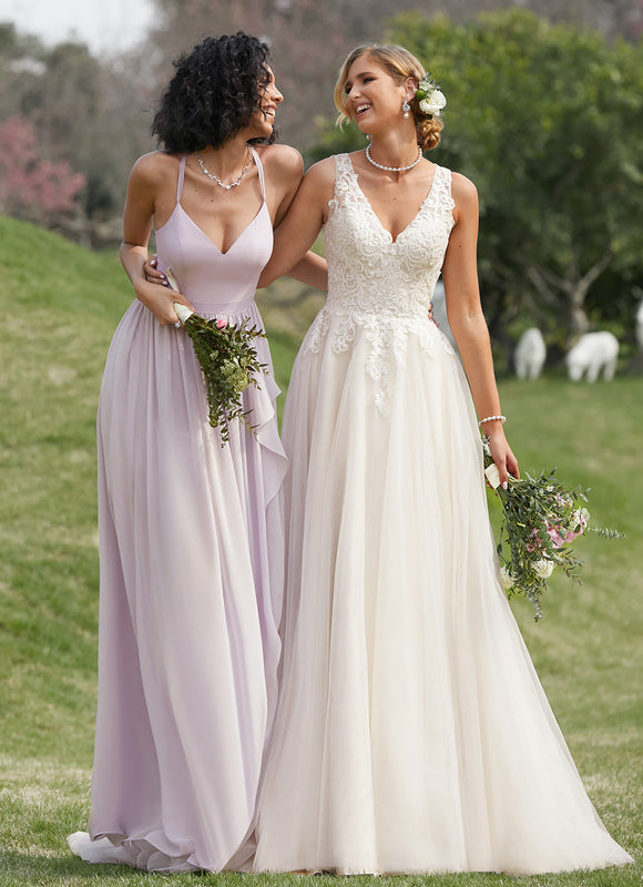 Robe de Soirée Éthérée Florale - gallery 6