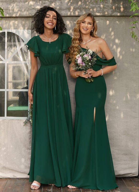 Robe de Soirée Vert Émeraude Chic - gallery 2