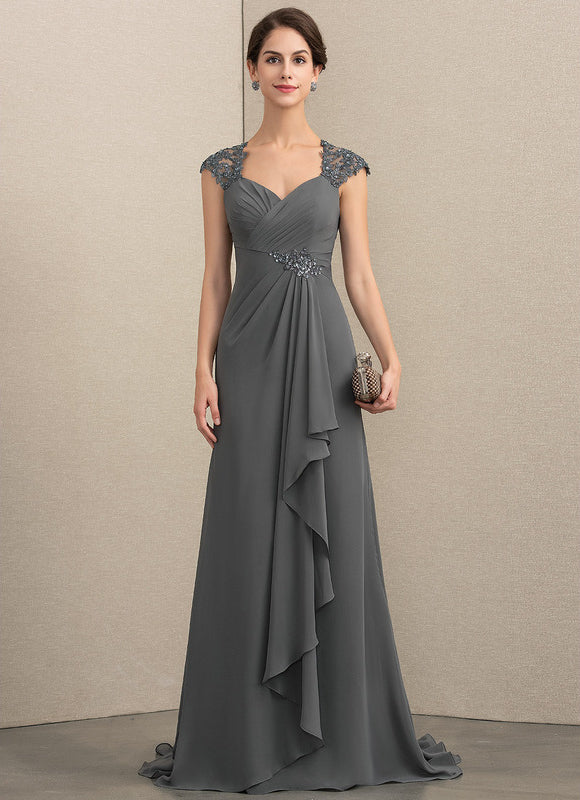 Robe de Soirée Élégance Ombre Argentée - gallery 3