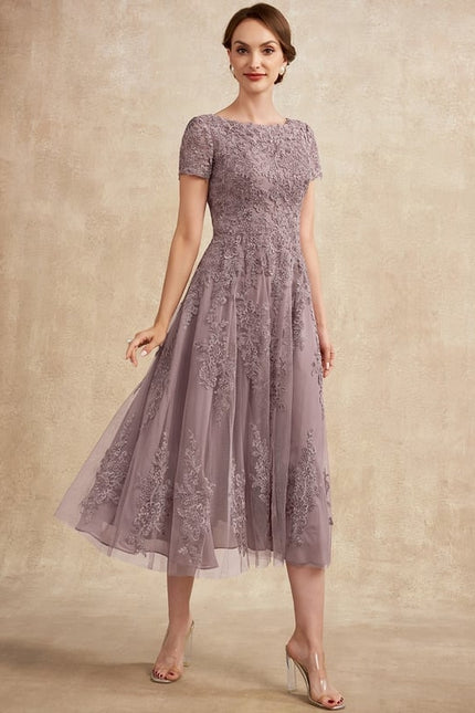 Robe de Soirée Lavande Éthérée - gallery 5