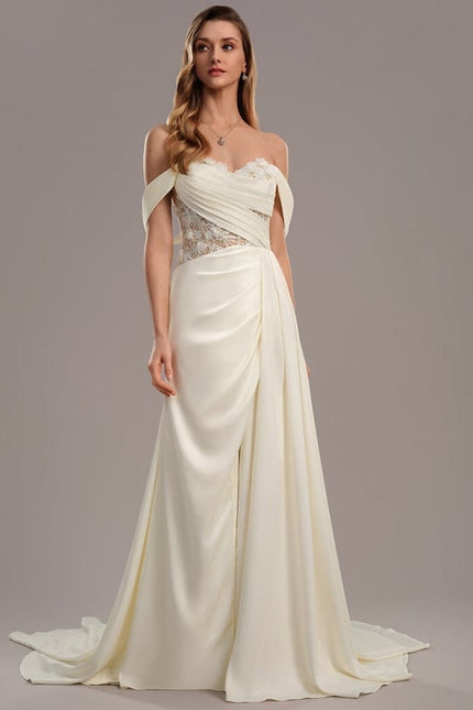 Robe de Soirée Satinée Couture