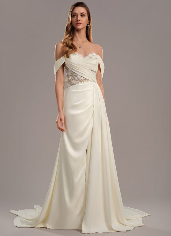 Robe de Soirée Satinée Couture