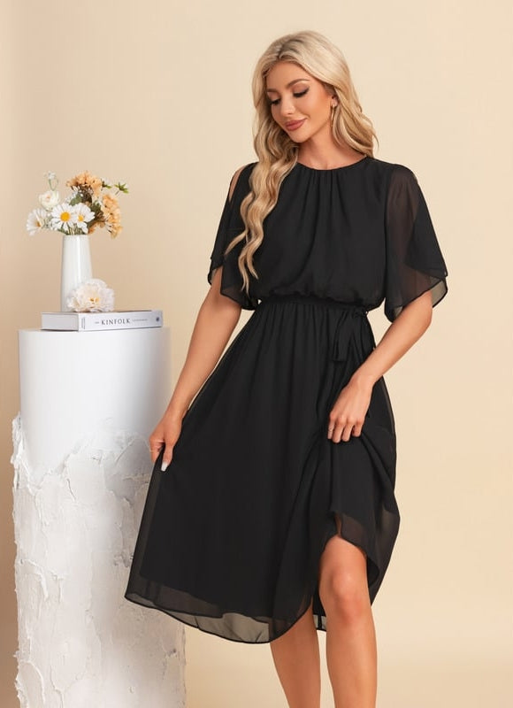 Robe de Soirée Noire Légère - gallery 4
