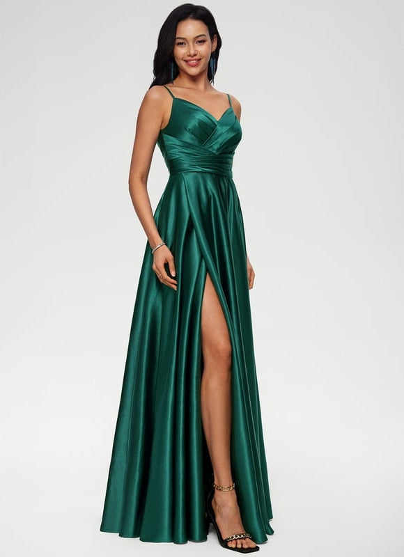 Robe de Soirée Satin Mystique - gallery 2