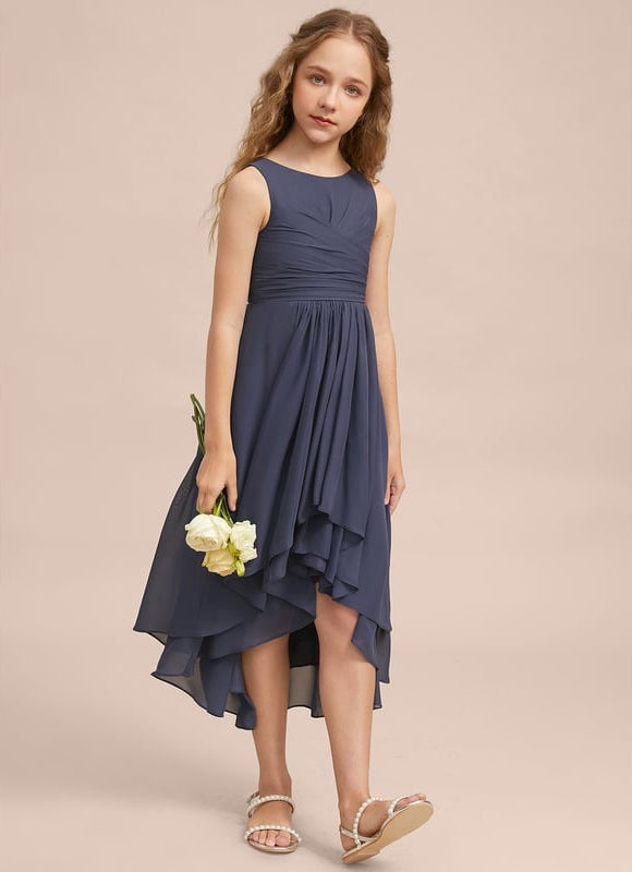 Robe de Soirée Mousseline Junior - gallery 1