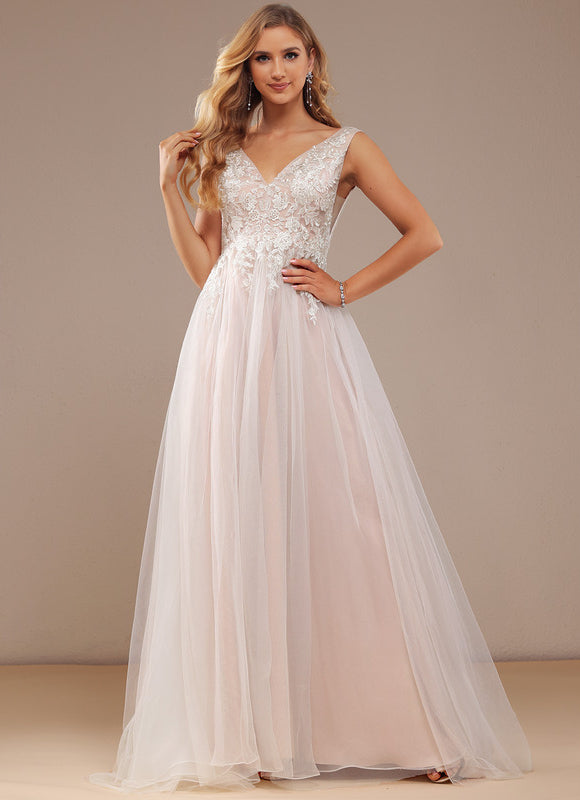 Robe De Soirée Grande Taille Blanche - gallery 4