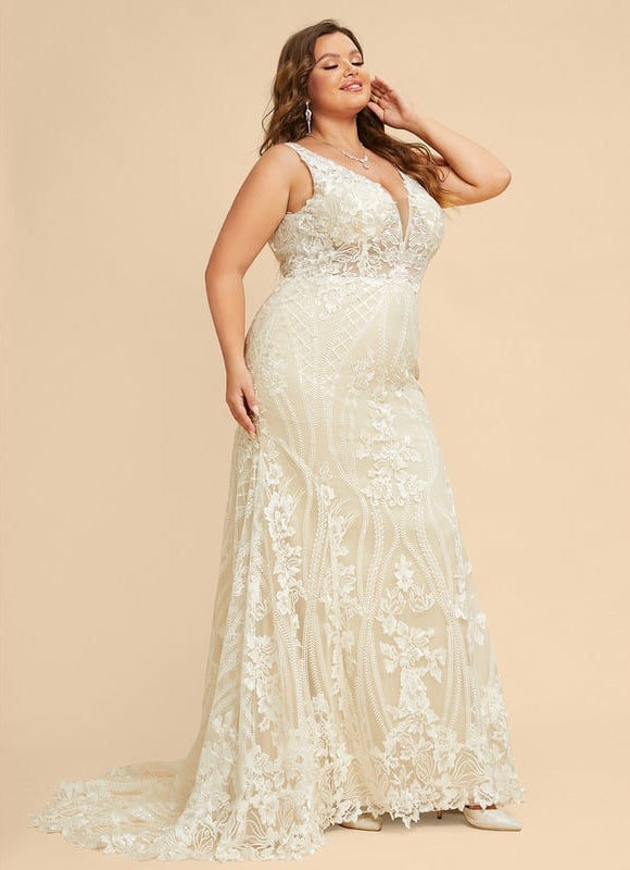 Robe de Soirée Sirène Tulle - gallery 9
