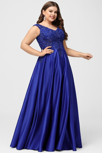 Robe de Soirée Satin Royalty - gallery 9