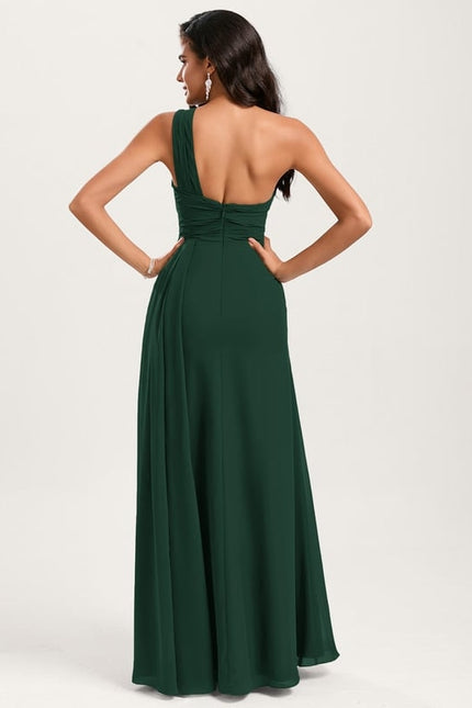 Robe de Soirée Asymétrique Fluide - gallery 1