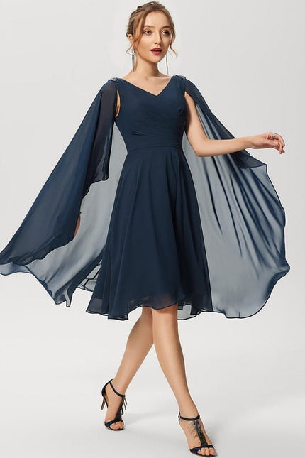 Robe de Soirée Voile Élégant - gallery 2