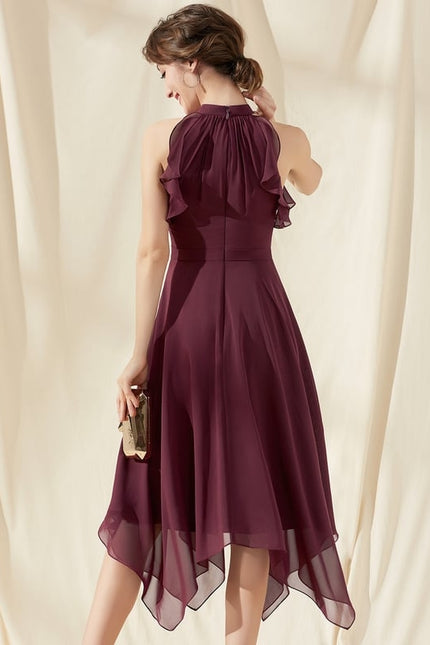 Robe de Soirée Chiffon Flottante - gallery 1