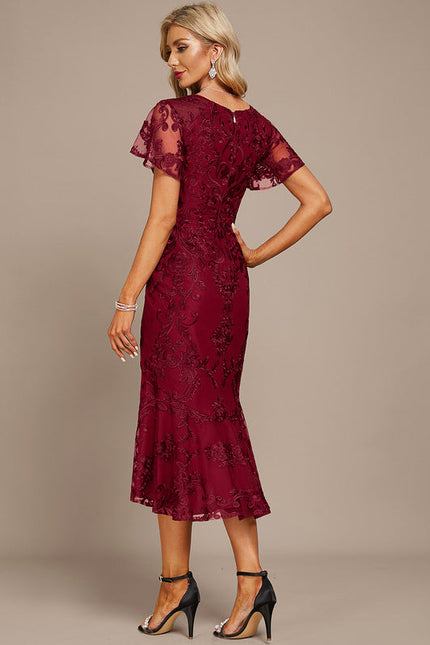 Robe de Soirée Rouge Enchanté - gallery 5