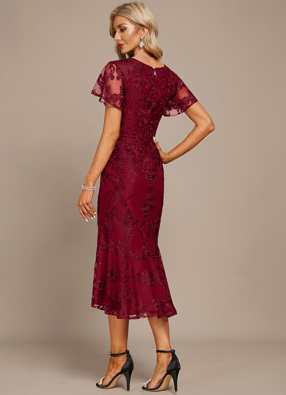 Robe de Soirée Rouge Enchanté - gallery 5