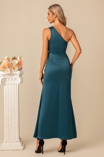 Robe De Soirée Asymétrique Grande Taille - gallery 3