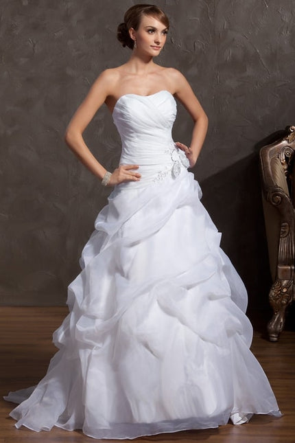 Robe De Soirée Chic Et Glamour Blanche - gallery 2