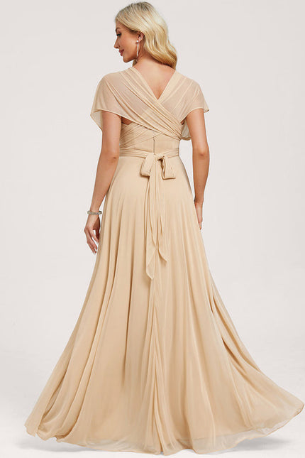 Robe de Soirée Élégante Sable - gallery 8