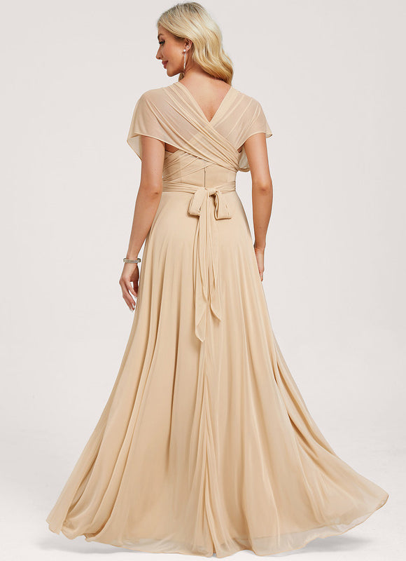 Robe de Soirée Élégante Sable - gallery 8