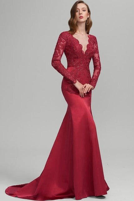 Robe de Soirée Rouge Envoûtement