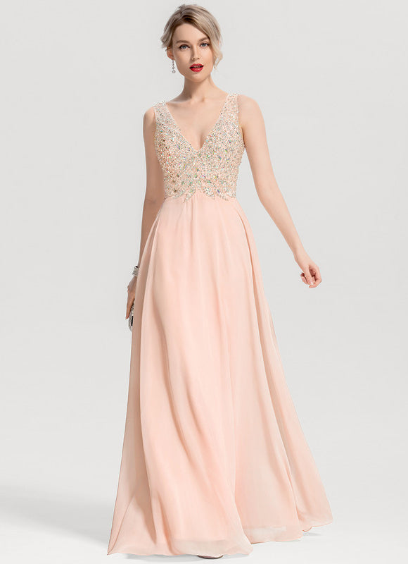 Robe de Soirée Éclat Pêche - gallery 2