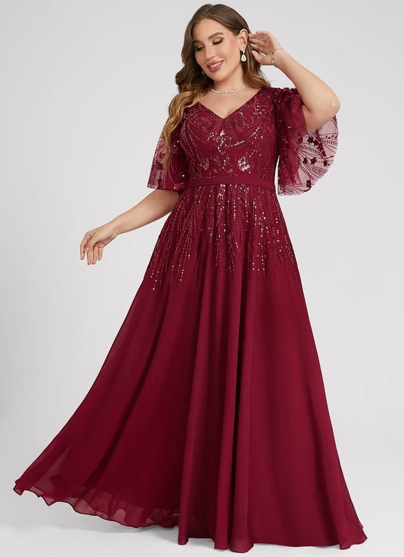 Robe de Soirée Élégance Marine - gallery 7