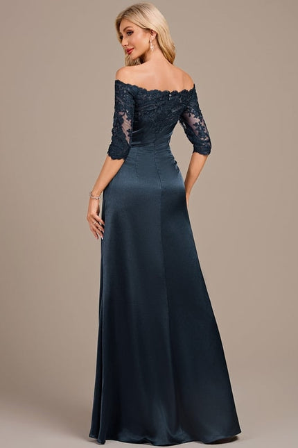 Robe de Soirée Chic Marine - gallery 5