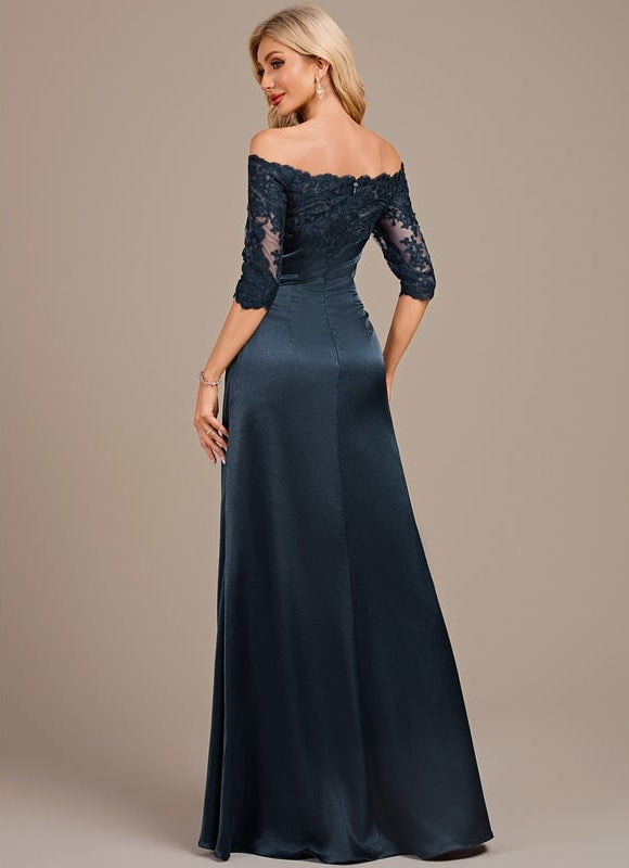 Robe de Soirée Chic Marine - gallery 5