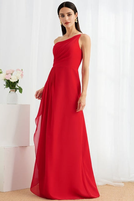 Robe de Soirée Asymétrique Fluide - gallery 2