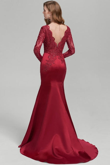 Robe de Soirée Rouge Envoûtement - gallery 3