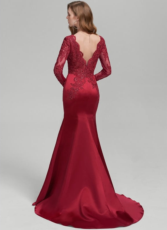 Robe de Soirée Rouge Envoûtement - gallery 3