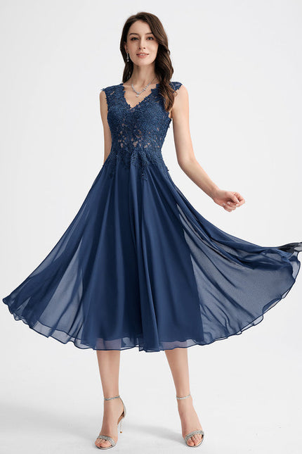 Robe de Soirée Longue Noire Et Blanche Dentelle Mousseline