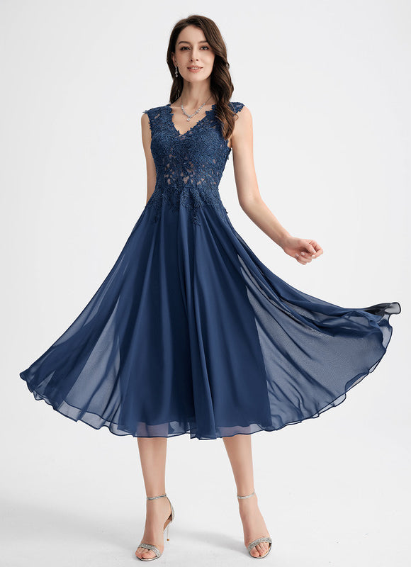 Robe de Soirée Longue Noire Et Blanche Dentelle Mousseline