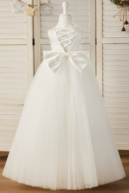 Robe de Soirée Satinée Enfant