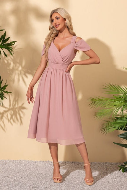 Robe de Soirée Vert Pastel Élégante - gallery 3