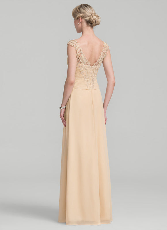 Robe de Soirée Élégance Grise Flottante - gallery 3