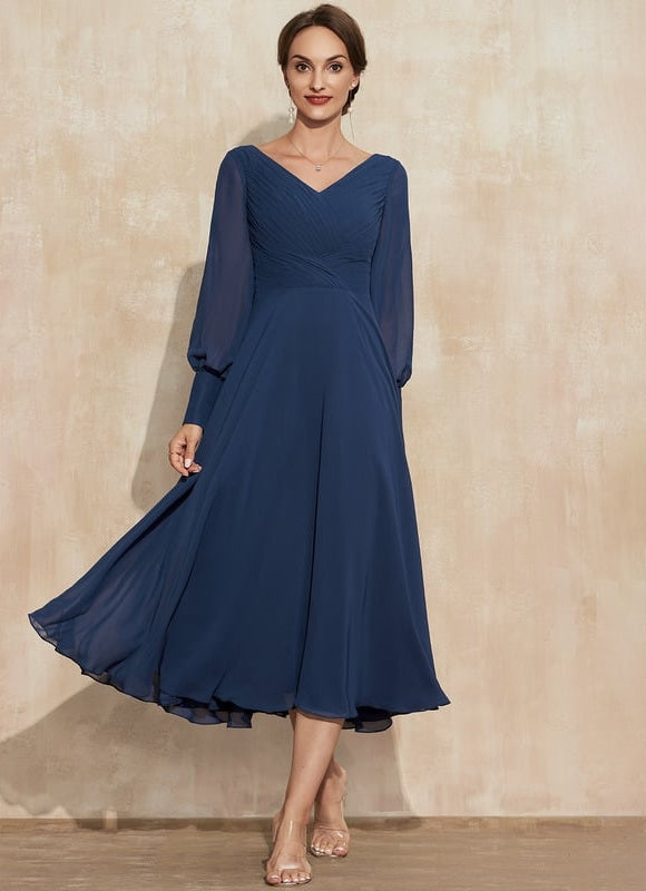 Robe De Soirée Grande Taille Mousseline