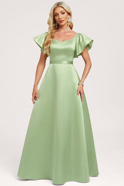 Robe De Soirée Cocktail Longue - gallery 1