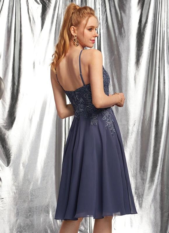 Robe de Soirée Chiffon Luxe - gallery 2