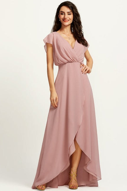 Robe de Soirée Vignoble Fluide