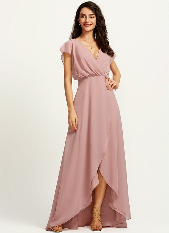 Robe de Soirée Vignoble Fluide
