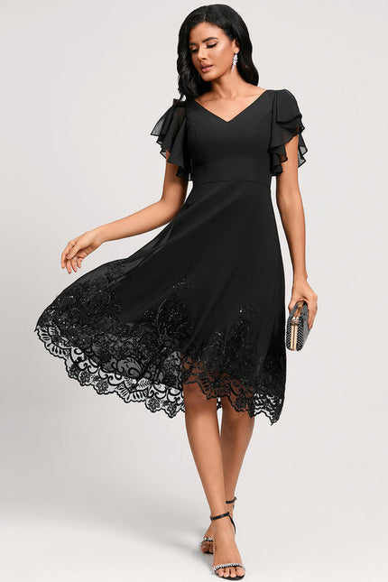 Robe de Soirée Chic Dentelle - gallery 2