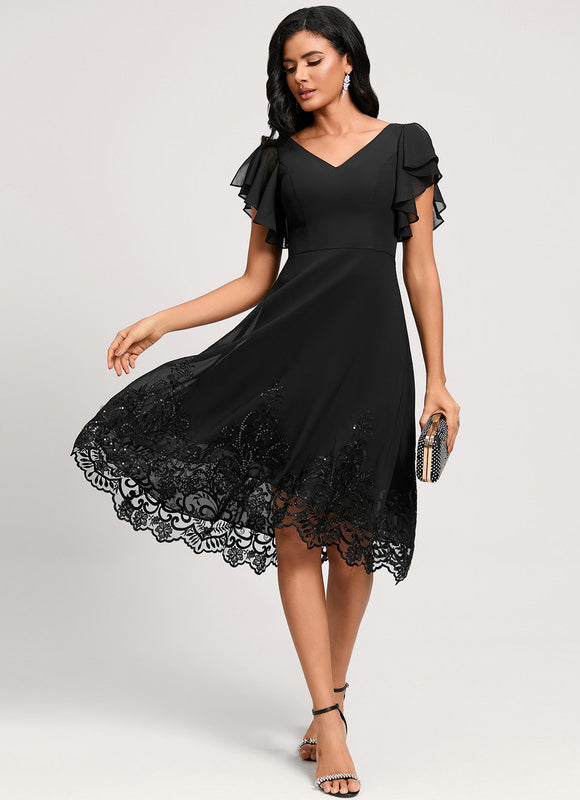 Robe de Soirée Chic Dentelle - gallery 2