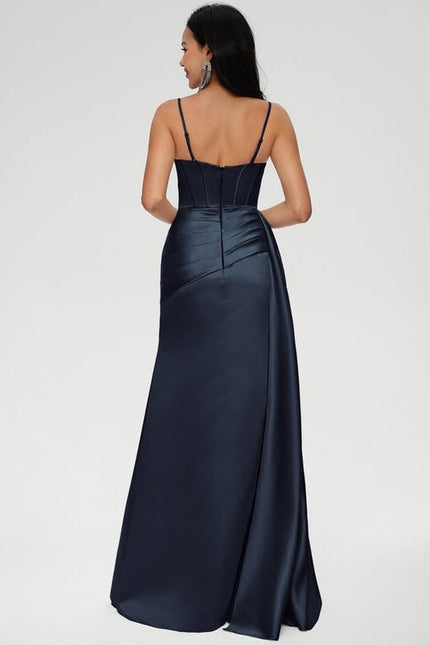Robe de Soirée Satin Nuit - gallery 4