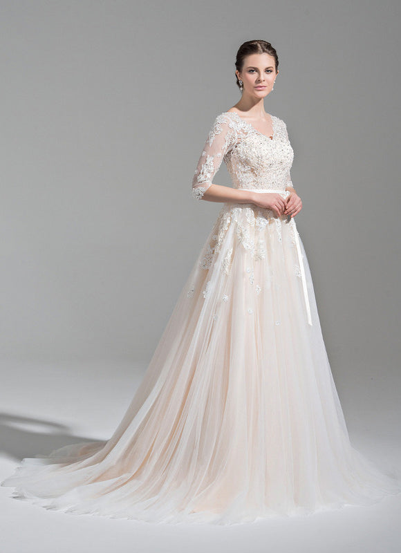 Robe de Soirée Crescendo Détoiles - gallery 5