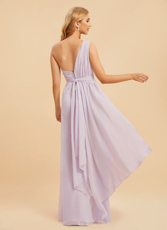 Robe de Soirée Asymétrique Fluide - gallery 8