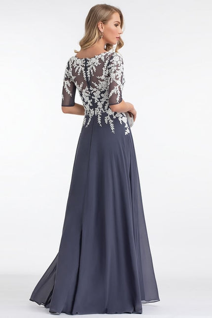 Robe de Soirée Élégance Marine Couture - gallery 3