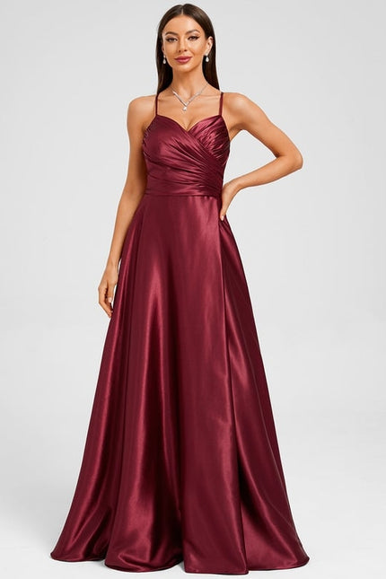 Robe de Soirée Bleue Élégante