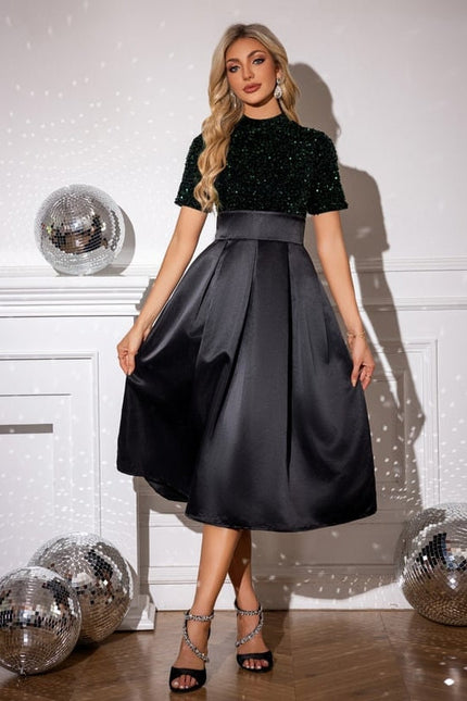Robe De Soirée Col Montant - gallery 4